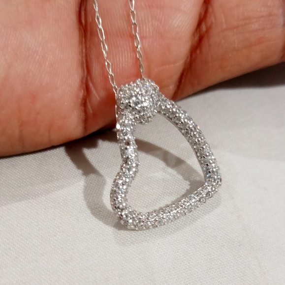 Kay Jewelers Jewelry - Sterling Silver Heart Necklace
